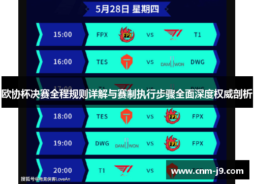 欧协杯决赛全程规则详解与赛制执行步骤全面深度权威剖析